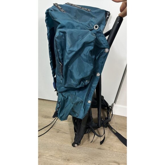 Ridgeway By Kelty Shasta External Frame Blue Hiking Backpack - Picture 2 of 11